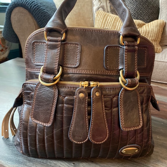 Chloe saddle leather shoulder - Picture 5 of 16